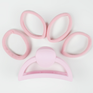 Pinza para el Cabello y Ligas para Coletas